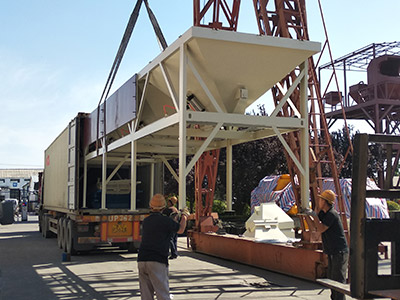 <b>La planta de hormigón HZS60 fue enviada al sudeste asiático el 6 de junio</b>