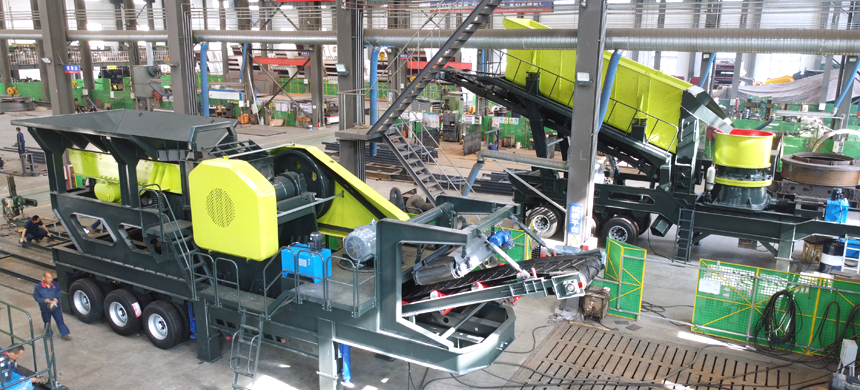 Base de Producción de Planta de trituradora