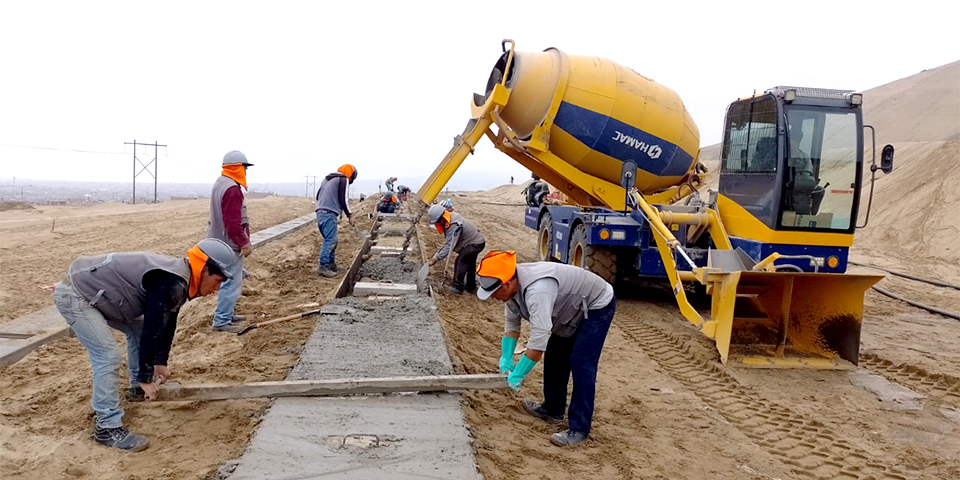 Hormigonera autocargable