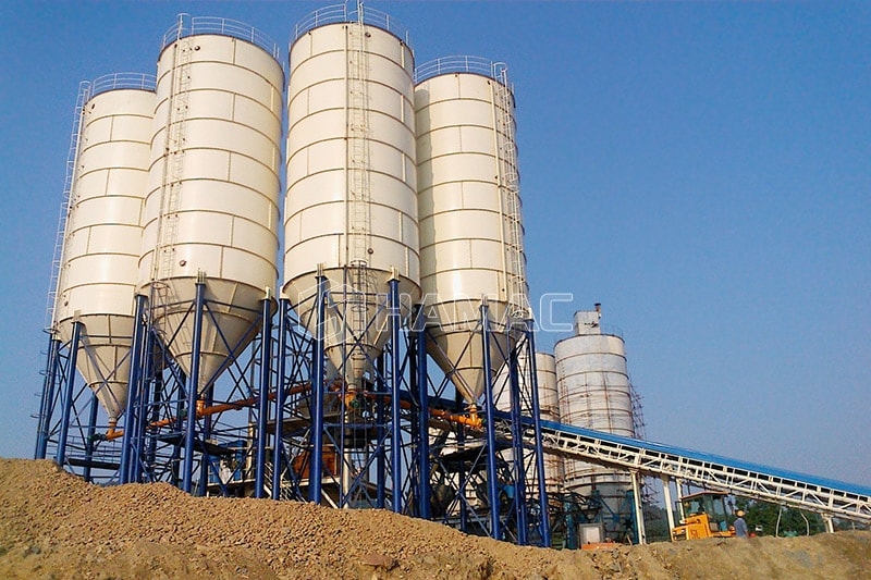 silos de cemento tipo atornillado