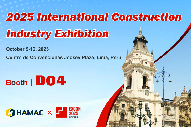 HAMAC expondrá en EXCON 2025, presentando soluciones de construcción avanzadas