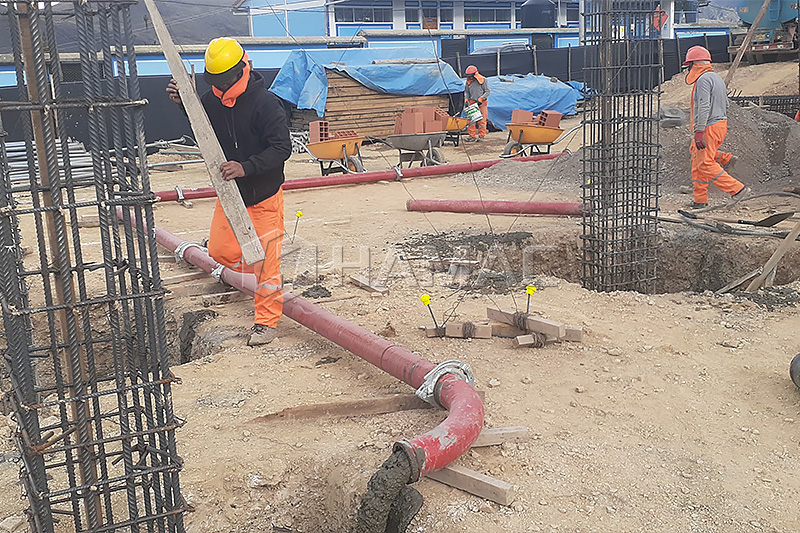 Hormigonera con bomba DHBT15