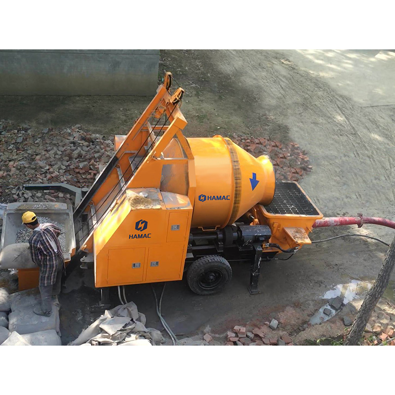 Bomba hormigonera DHBT30 para obras de edificación medianas