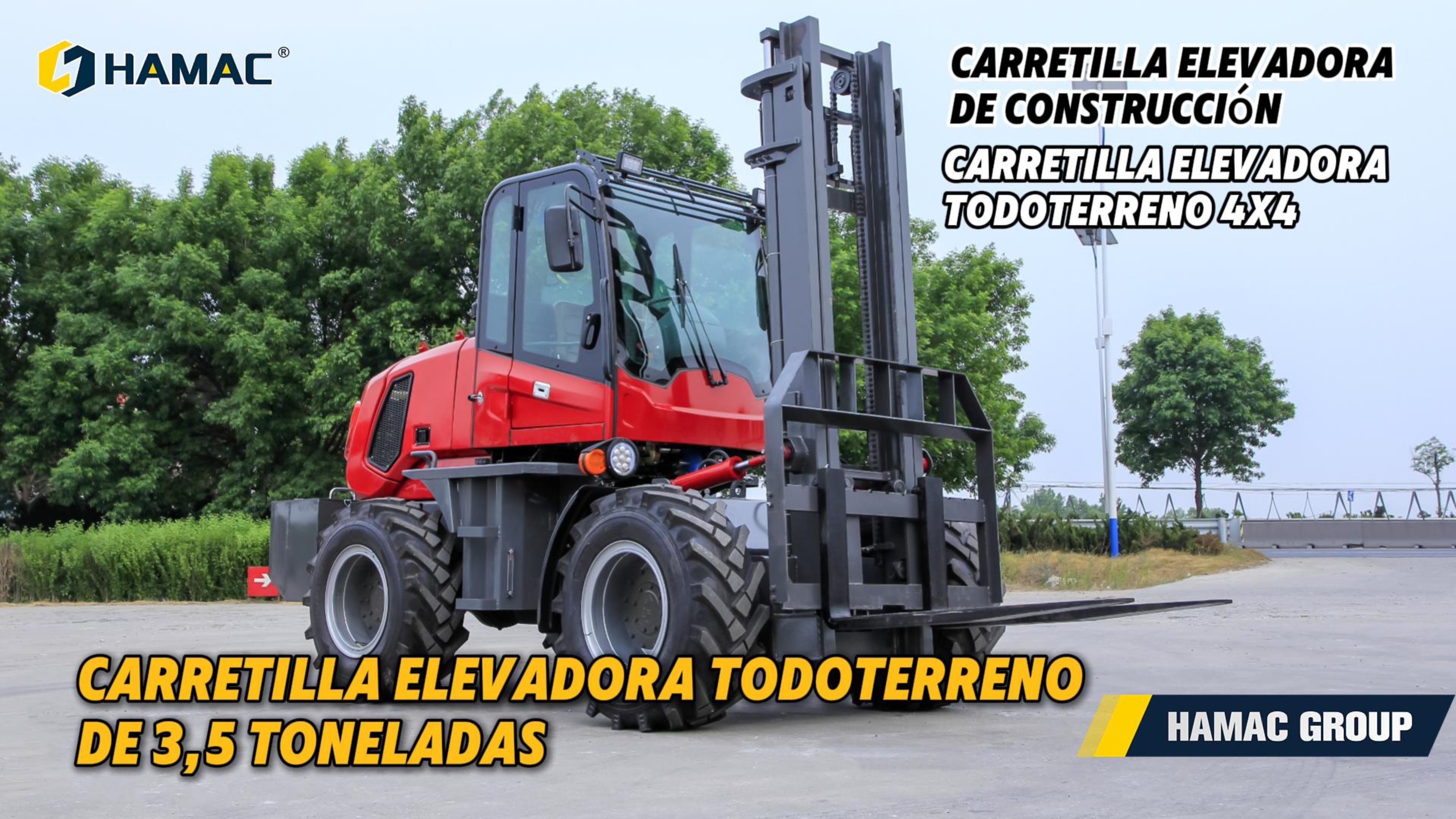 Dominando el Terreno: La Versatilidad de la Carretilla Elevadora Articulada Todoterreno